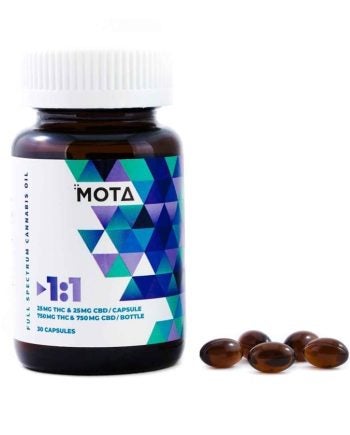 Mota - 1:1 / THC:CBD Capsules